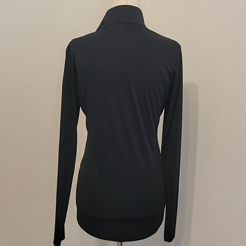 Sport-Tek Black Ladies Quarter-Zip Pullover - Picture 4 of 4